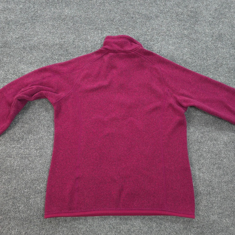 Patagonia Raspberry Half-Zip Teddy Fleece Pullover - Picture 8 of 13